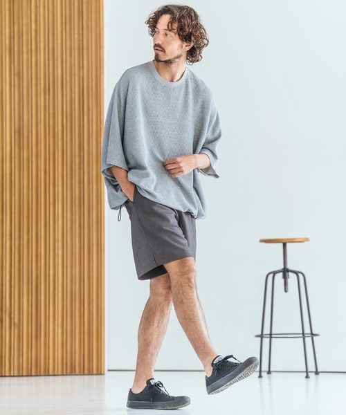 Magine(マージン)の「mp14831-TR Fabric Short Pants ショートパンツ(MGN-261-046)(その他パンツ・メンズ・チャコール/ミックスグレー/ブラック・48/46/44)」の15枚目の写真