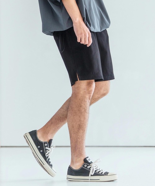 Magine(マージン)の「mp14831-TR Fabric Short Pants ショートパンツ(MGN-261-046)(その他パンツ・メンズ・チャコール/ミックスグレー/ブラック・48/46/44)」の16枚目の写真