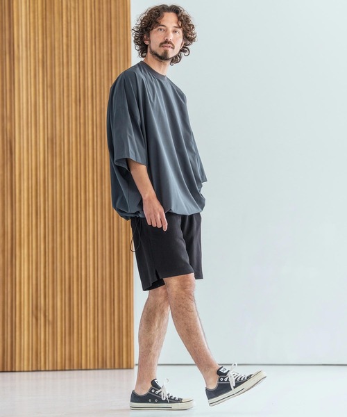Magine(マージン)の「mp14831-TR Fabric Short Pants ショートパンツ(MGN-261-046)(その他パンツ・メンズ・チャコール/ミックスグレー/ブラック・48/46/44)」の19枚目の写真