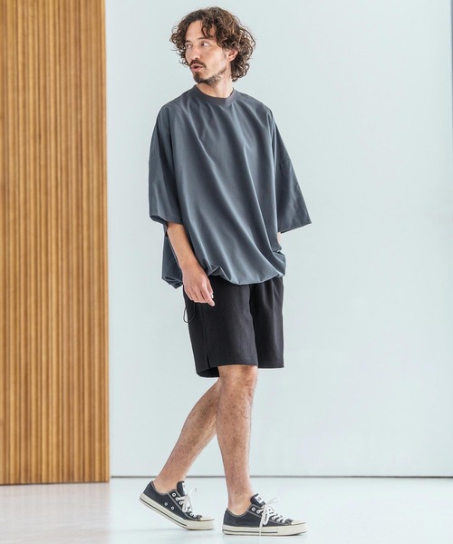 Magine(マージン)の「mp14831-TR Fabric Short Pants ショートパンツ(MGN-261-046)(その他パンツ・メンズ・チャコール/ミックスグレー/ブラック・48/46/44)」の20枚目の写真