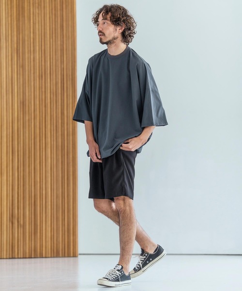 Magine(マージン)の「mp14831-TR Fabric Short Pants ショートパンツ(MGN-261-046)(その他パンツ・メンズ・チャコール/ミックスグレー/ブラック・48/46/44)」の21枚目の写真