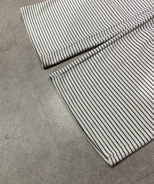 Teem Store(チームストア)の「リラックスボーダーワイドストレートスウェットパンツ イージーパンツ(その他パンツ・レディース・ダークグレー/ホワイト/グレー/ブラック・L/M)」の21枚目の写真