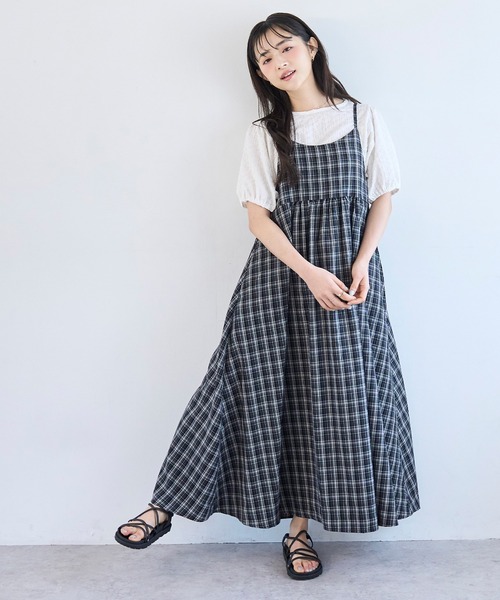 mil(ミル)の「パフスリーブ ポコポコ トップス【586142】(Tシャツ/カットソー・レディース・オフホワイト/ブラック/ライトグレー・XS/S)」の16枚目の写真