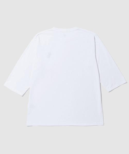 Mac-House(マックハウス)の「T-GRAPHICS ワンポイント刺繍 クルーネック 長袖Tシャツ(Tシャツ/カットソー・メンズ・ネイビー/杢グレー/ホワイト/ピンク/ブラック・L/XL/S/M)」の11枚目の写真