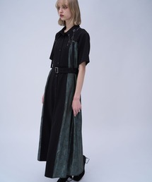 HARE | ダブルカラーベルトジャガードワンピース(HARE)(ワンピース)