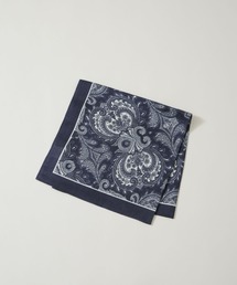 NANO universe | BRIGHT STAR/SILK BANDANA MOTIF SCARF NAVY(バンダナ/スカーフ)
