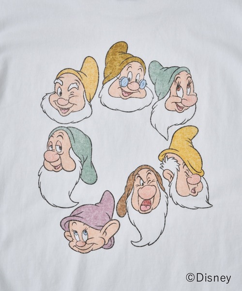 【ADAMPATEK/アダムパテック】Snow White and the Seven Dwarfs circleT 白雪姫プリントTEE