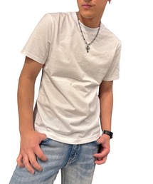 COOK JEANS（クックジーンズ）の「袖口ダガー刺繍Tシャツ（Tシャツ/カットソー）」