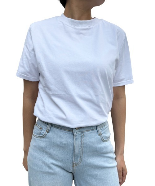 COOK JEANS(クックジーンズ)の「袖口ダガー刺繍Tシャツ(Tシャツ/カットソー・メンズ・ホワイト・MEDIUM/LARGE/X-LARGE/SMALL)」の6枚目の写真