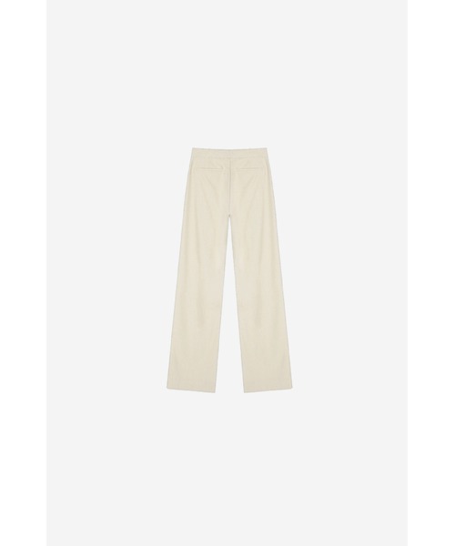 U:UME(ユーム)の「Ivory Wide Pants(スラックス・レディース・アイボリー・SMALL/MEDIUM)」の2枚目の写真