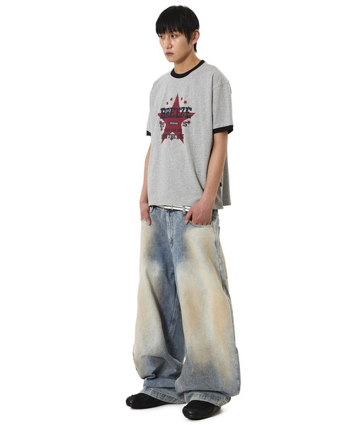 OY(オーワイ)の「『OY/オーワイ』RIDE THE BREEZE TEE /ライドブリーズ Tシャツ(Tシャツ/カットソー・メンズ・グレー・L/M)」の7枚目の写真