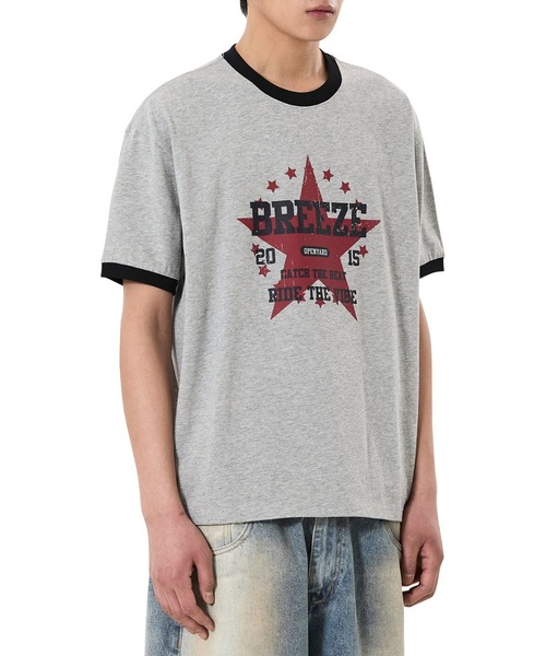 OY(オーワイ)の「『OY/オーワイ』RIDE THE BREEZE TEE /ライドブリーズ Tシャツ(Tシャツ/カットソー・メンズ・グレー・L/M)」の3枚目の写真