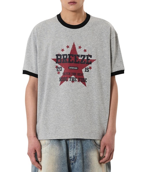 OY(オーワイ)の「『OY/オーワイ』RIDE THE BREEZE TEE /ライドブリーズ Tシャツ(Tシャツ/カットソー・メンズ・グレー・L/M)」の2枚目の写真