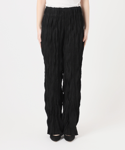 Gongdid Design(ゴンディッドデザイン)の「【Gongdid Design】Carry Over_Wavy_Pants:パンツ(その他パンツ・レディース・アイボリー/ブラック・40)」の14枚目の写真