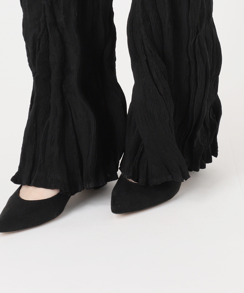 Gongdid Design(ゴンディッドデザイン)の「【Gongdid Design】Carry Over_Wavy_Pants:パンツ(その他パンツ・レディース・アイボリー/ブラック・40)」の21枚目の写真
