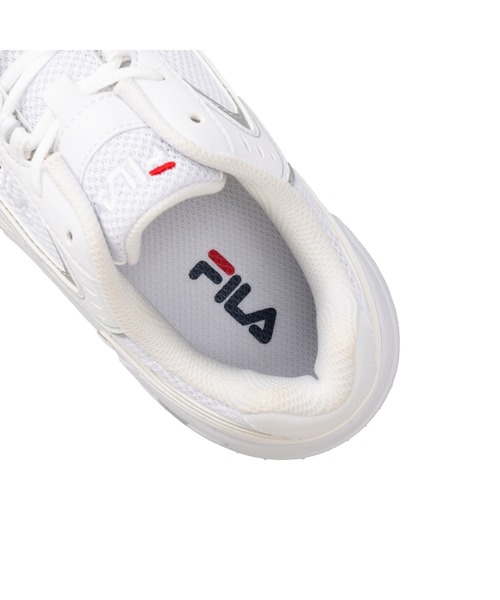 FILA（フィラ）の「RECHARGE26 / リチャージ26 / カジュアルスニーカー（スニーカー・レディース・ホワイト・23.0cm/23.5cm/24.0cm/24.5cm/25.0cm/25.5cm/26.0cm/26.5cm/27.0cm/27.5cm/28.0cm/29.0cm）」の8枚目の写真