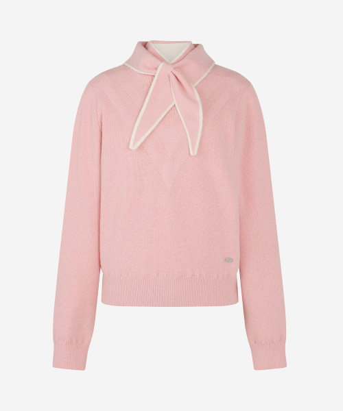 LORDLOAR（ロードロアル）の「マフラー プルオーバー 防風ニット PINK（ニット/セーター・レディース・その他・SMALL/MEDIUM/LARGE）」の4枚目の写真
