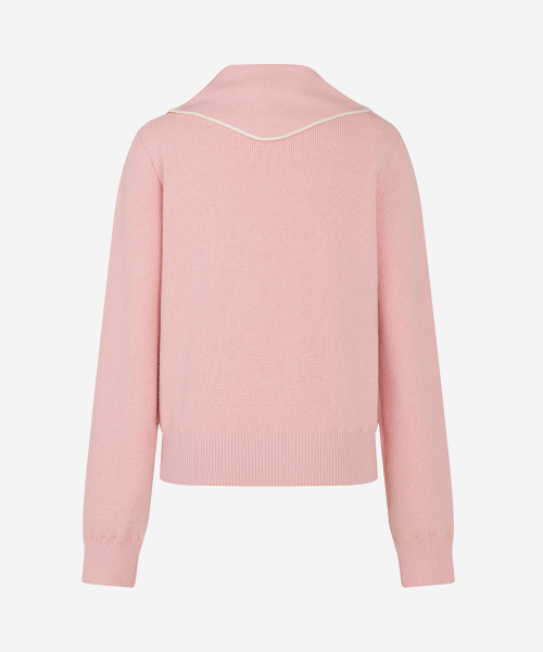 LORDLOAR（ロードロアル）の「マフラー プルオーバー 防風ニット PINK（ニット/セーター・レディース・その他・SMALL/MEDIUM/LARGE）」の5枚目の写真