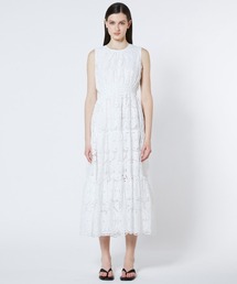 Sov. | エンブロイダリーレース ノースリワンピース(ワンピース)