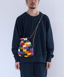 1/2 HALF（ニブンノイチハーフ）の「1/2HALF PATCHWORK-MINI（ボディバッグ/ウエストポーチ）」