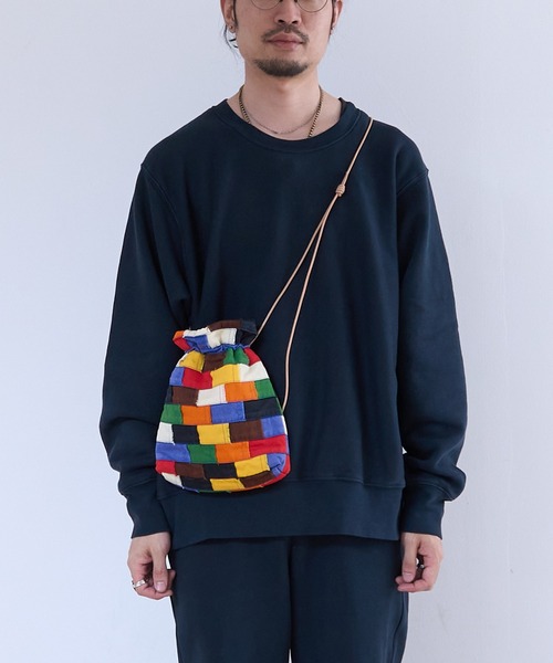 1/2 HALF(ニブンノイチハーフ)の「1/2HALF PATCHWORK-MINI(ボディバッグ/ウエストポーチ・メンズ・その他2/その他1・FREE)」の2枚目の写真
