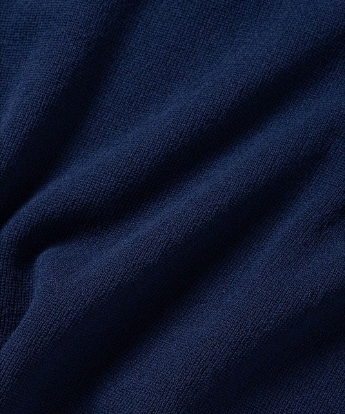 NONBLANK(ノンブランク)の「ヘンリーネックHSニット_NAVY(Tシャツ/カットソー・メンズ・ネイビー・LARGE/X-LARGE/MEDIUM)」の9枚目の写真