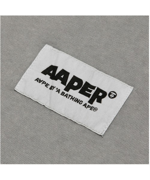 AAPE BY A BATHING APE(エーエイプバイアベイシングエイプ)の「AAPER "APeS N' PLANET EaRTH" TEE(Tシャツ/カットソー・メンズ・ライトパープル/ライトグレー・LARGE/X-LARGE/MEDIUM/XX-LARGE/SMALL)」の6枚目の写真