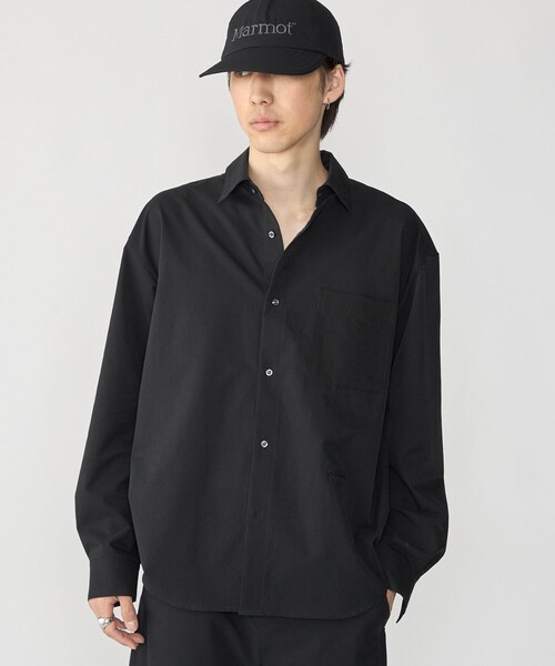 MARMOT(マーモット)の「【City Ambient Products別注】Marmot:〈撥水〉DotAir(R) SHIRTS(シャツ/ブラウス・メンズ・ネイビー/ブラック・LARGE/MEDIUM/SMALL)」の1枚目の写真
