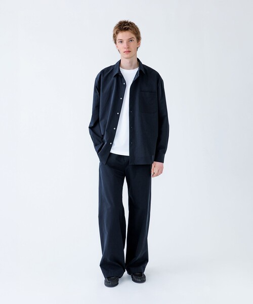 MARMOT(マーモット)の「【City Ambient Products別注】Marmot:〈撥水〉DotAir(R) SHIRTS(シャツ/ブラウス・メンズ・ネイビー/ブラック・LARGE/MEDIUM/SMALL)」の4枚目の写真
