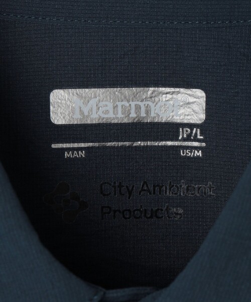 MARMOT(マーモット)の「【City Ambient Products別注】Marmot:〈撥水〉DotAir(R) SHIRTS(シャツ/ブラウス・メンズ・ネイビー/ブラック・LARGE/MEDIUM/SMALL)」の12枚目の写真