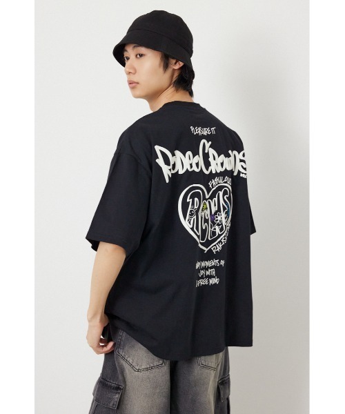 RODEO CROWNS WIDE BOWL(ロデオクラウンズワイドボウル)の「heartwarming Tシャツ(Tシャツ/カットソー・メンズ・レッド/ダークブルー/ブラック/オフホワイト・MEDIUM/LARGE)」の22枚目の写真