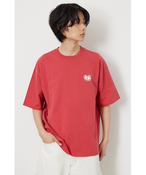 RODEO CROWNS WIDE BOWL(ロデオクラウンズワイドボウル)の「heartwarming Tシャツ(Tシャツ/カットソー・メンズ・レッド/ダークブルー/ブラック/オフホワイト・MEDIUM/LARGE)」の8枚目の写真