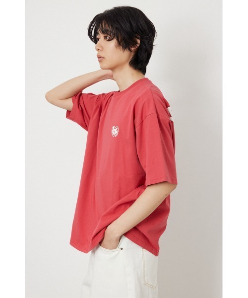 RODEO CROWNS WIDE BOWL(ロデオクラウンズワイドボウル)の「heartwarming Tシャツ(Tシャツ/カットソー・メンズ・レッド/ダークブルー/ブラック/オフホワイト・MEDIUM/LARGE)」の9枚目の写真