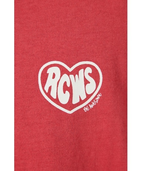 RODEO CROWNS WIDE BOWL(ロデオクラウンズワイドボウル)の「heartwarming Tシャツ(Tシャツ/カットソー・メンズ・レッド/ダークブルー/ブラック/オフホワイト・MEDIUM/LARGE)」の17枚目の写真