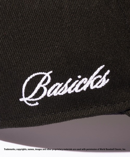 BASICKS/ベーシックス】x Newera World Baseball Classic Cap BLACK