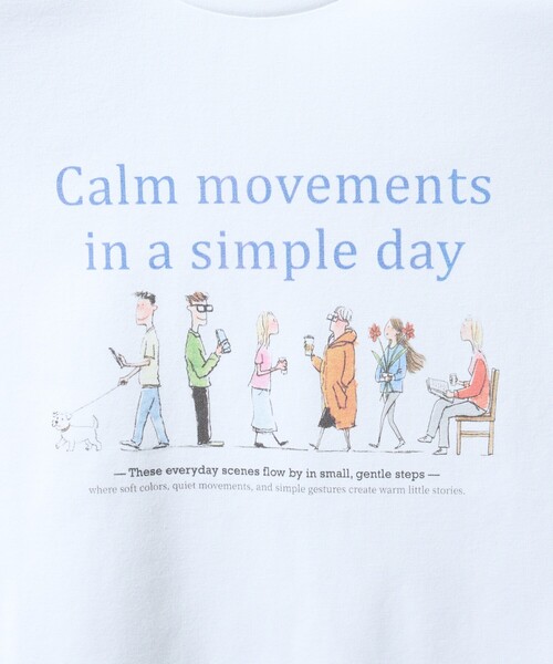 ABAHOUSE GRAY（アバハウスグレイ）の「【EVERYDAY LIFE】 グラフィックTシャツ（Tシャツ/カットソー・メンズ・レッド/グリーン/ブルー・46/48）」の10枚目の写真