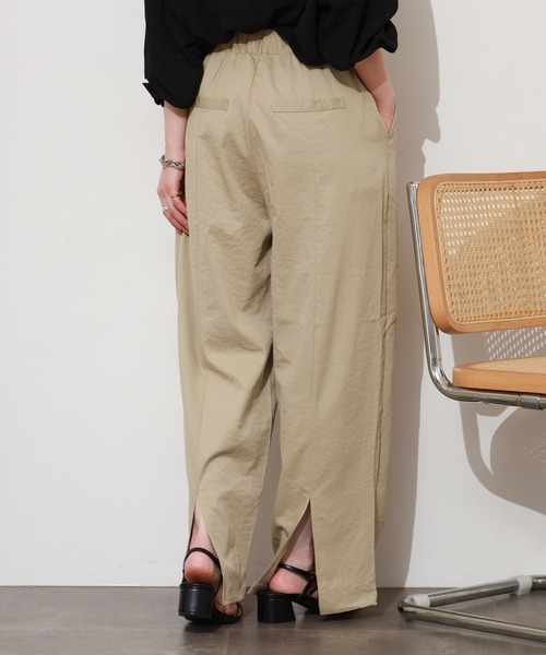 FUNALIVE（ファンアライブ）の「バックスリットストレッチパンツ（その他パンツ・レディース・グリーン系その他・FREE）」の6枚目の写真