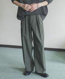 『速乾/イージーケア』クイックドライタックワイドパンツ