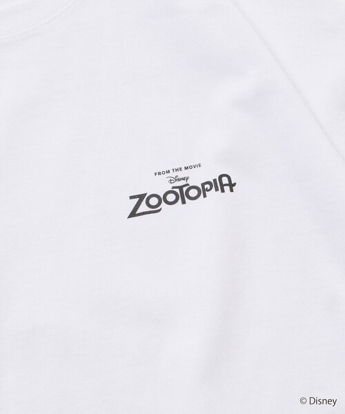 FREAK'S STORE(フリークスストア)の「限定展開 【Zootopia/ズートピア】 別注 キャラクタープリント クルーネックTシャツ /ジュディ ニック(Tシャツ/カットソー・メンズ・ブラック/アッシュグレー/ホワイト/ネイビー・SMALL/MEDIUM/LARGE)」の11枚目の写真