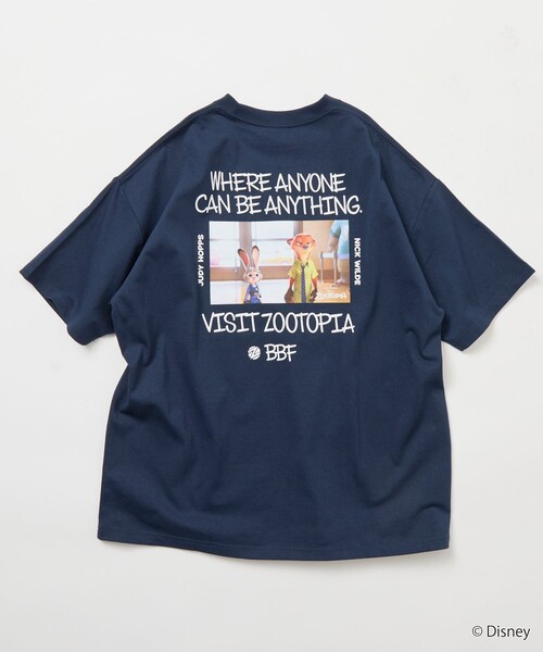 FREAK'S STORE(フリークスストア)の「限定展開 【Zootopia/ズートピア】 別注 キャラクタープリント クルーネックTシャツ /ジュディ ニック(Tシャツ/カットソー・メンズ・ブラック/アッシュグレー/ホワイト/ネイビー・SMALL/MEDIUM/LARGE)」の15枚目の写真