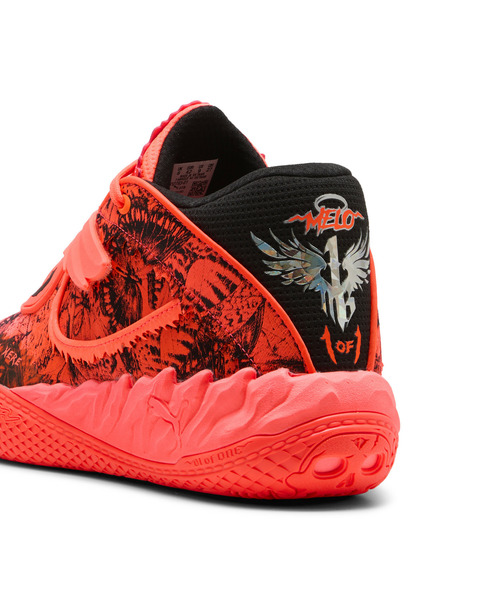 PUMA(プーマ)の「PUMA プーマ メンズ MB.05 フラッター バスケットボールシューズ(スニーカー・メンズ・レッド系その他2・28.0cm/27.5cm/27.0cm/26.5cm)」の3枚目の写真