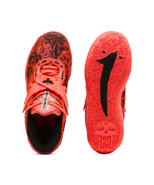 PUMA(プーマ)の「PUMA プーマ メンズ MB.05 フラッター バスケットボールシューズ(スニーカー・メンズ・レッド系その他2・28.0cm/27.5cm/27.0cm/26.5cm)」の4枚目の写真