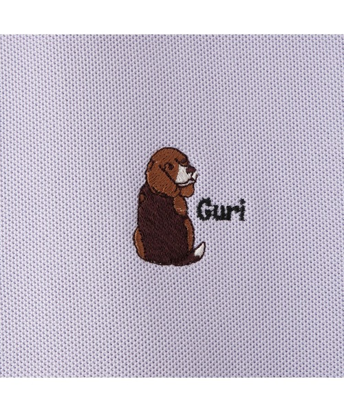 EASTBOY(イーストボーイ)の「ポロシャツ COOLMAX Guri ビーグル 犬(ポロシャツ・キッズ・ライラック/サックスブルー/ネイビー・11号/9号)」の9枚目の写真