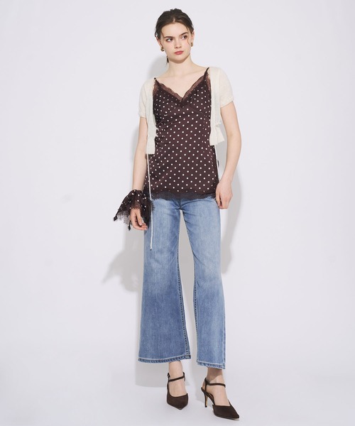 DEICY（デイシー）の「ハイウエストワイドデニムパンツ（デニムパンツ・レディース・ライトインディゴブルー/サックスブルー・0/1）」の21枚目の写真