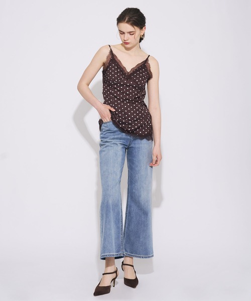 DEICY（デイシー）の「ハイウエストワイドデニムパンツ（デニムパンツ・レディース・ライトインディゴブルー/サックスブルー・0/1）」の22枚目の写真