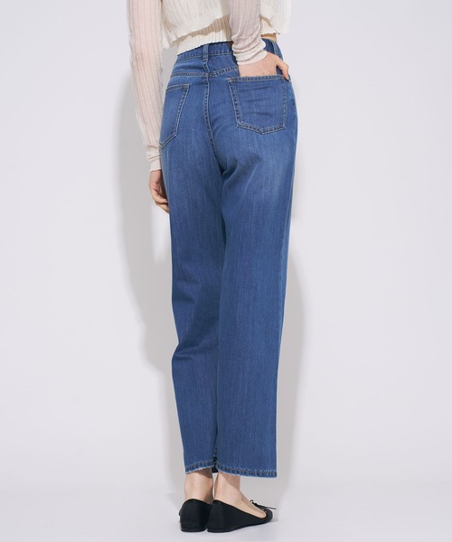 DEICY（デイシー）の「ハイウエストワイドデニムパンツ（デニムパンツ・レディース・ライトインディゴブルー/サックスブルー・0/1）」の15枚目の写真