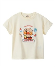QUNTSTYLE | 【アンパンマン】もこもこサガラ刺しゅう半袖Tシャツ(Tシャツ/カットソー)
