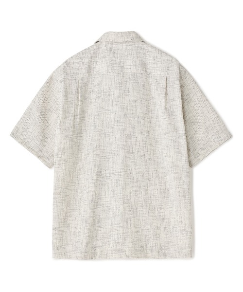 MEN'S BIGI（メンズビギ）の「絡み織メランジ オープンカラーシャツ（シャツ/ブラウス・メンズ・ネイビー/ブルー/オフホワイト・02/03）」の10枚目の写真