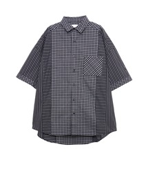 Nora Lily（ノラリリー）の「【Nora Lily】Pattern Clash Panel S/S Shirt（シャツ/ブラウス）」