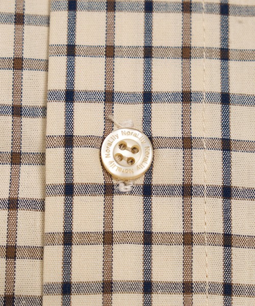 Nora Lily(ノラリリー)の「【Nora Lily】Pattern Clash Panel S/S Shirt(シャツ/ブラウス・メンズ・ブラック/ライトベージュ/ネイビー・FREE)」の10枚目の写真